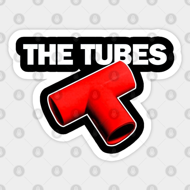 THE TUBES BAND Sticker by rahobisona